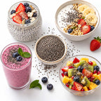 Serving ideas with Phulka chia seeds