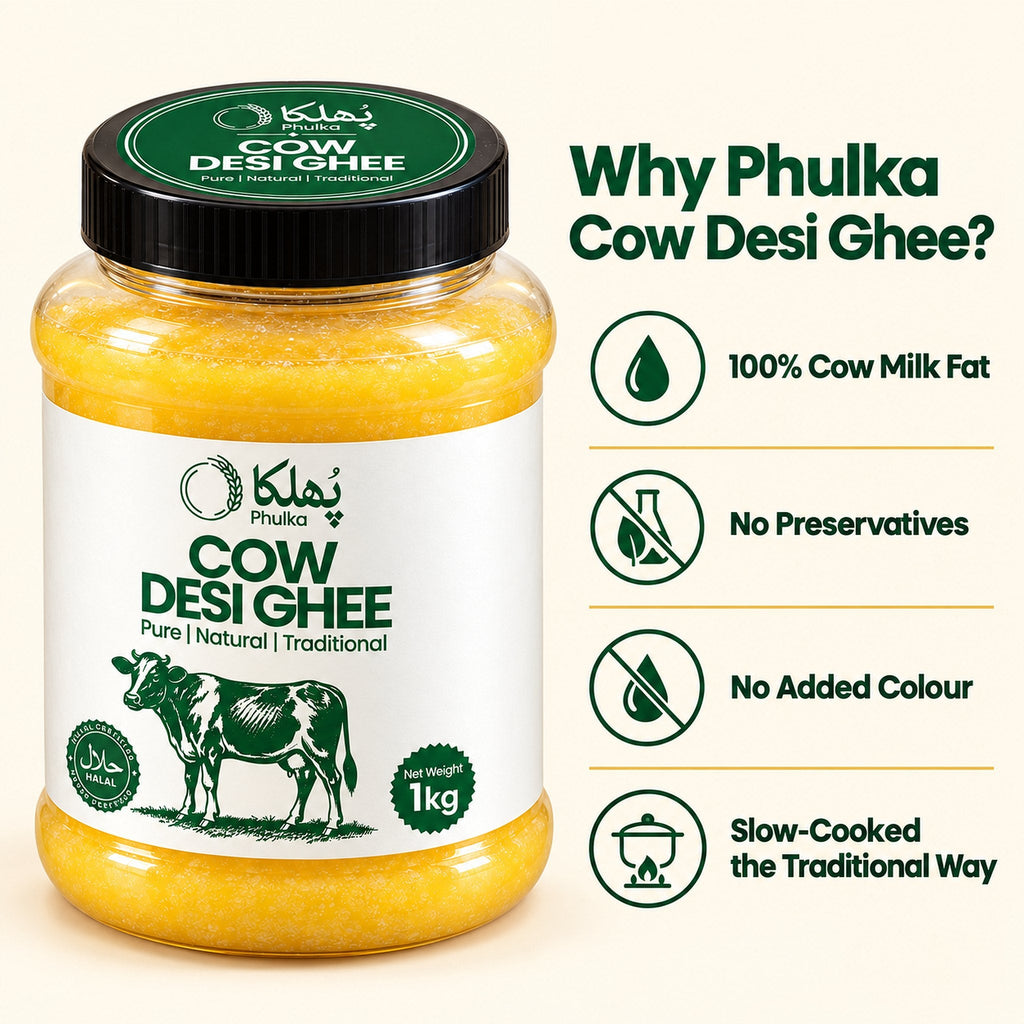 Why Phulka Cow Desi Ghee